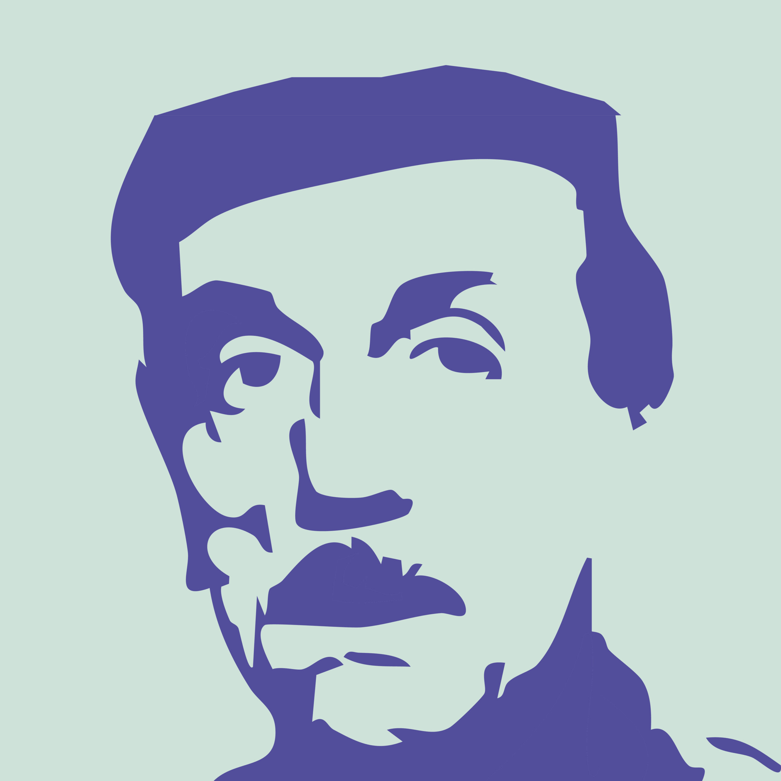 Omaggio a Eduardo De Filippo, illustrazione di Gabriella Sorrentino